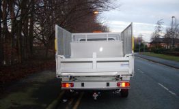 Peugeot Steel Tipper with Internal Toolbox & mesh sides